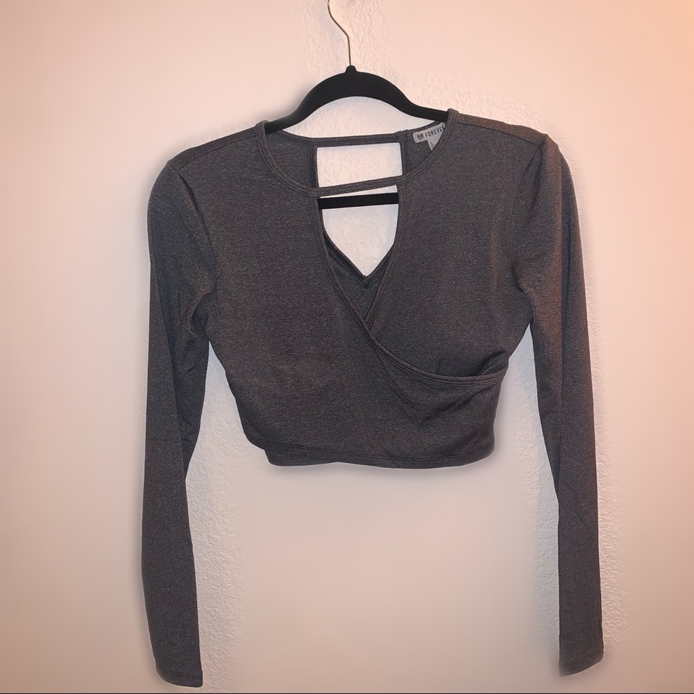 Forever21 workout crop top NWOT
